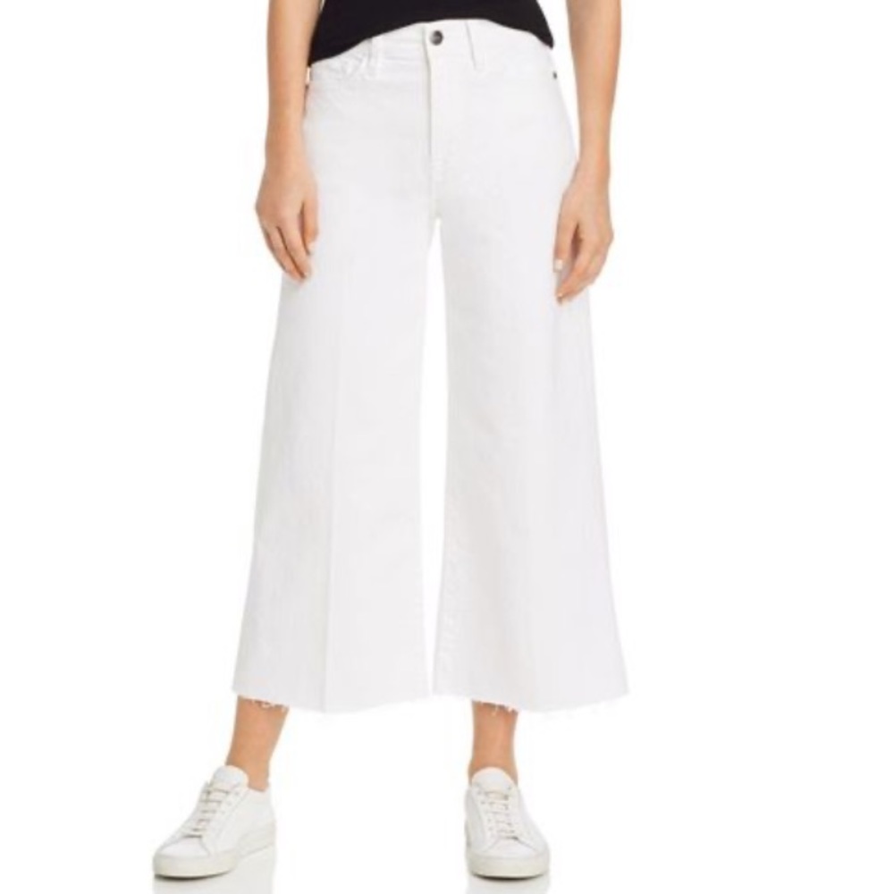 FRAME Le Vintage Wide Leg Crop Denim Jeans